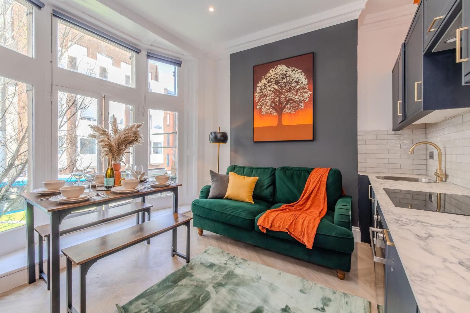 2 Bedroom Flat Next To Brighton Station & Beach I Sleep 8 Guests Ngoại thất bức ảnh